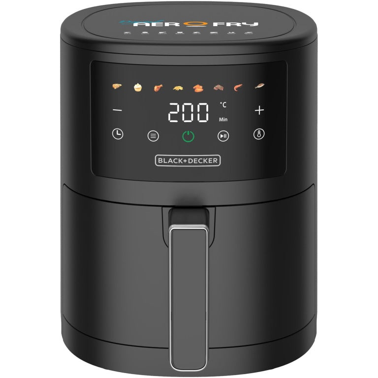Black+Decker Digital Aerofry Air Fryer, 1500 Watt, 3.5 Liters – AF3500 Black+Decker Digital Aerofry Air Fryer, 1500 Watt, 3.5 Liters – AF3500
